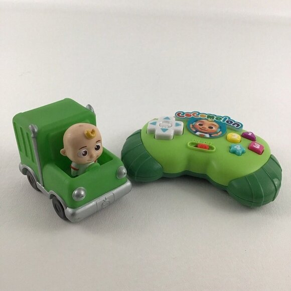 Cocomelon Lots To Learn Game Controller Green Trash Truck Push Vehicle Lot 2020 - Picture 1 of 7